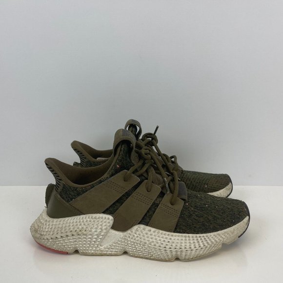 Adidas Originals Prophere Running Shoes Olive Green Mens Size 6 - Picture 3 of 6